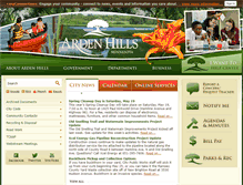 Tablet Screenshot of cityofardenhills.org